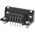 TE Connectivity Amplimite HD-20 9 Way Right Angle Through Hole D-sub Connector Socket, 7.01mm Pitch, with Boardlocks