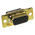TE Connectivity Amplimite 90 15 Way Cable Mount D-sub Connector Socket