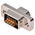 ITT Cannon MDM 9 Way Panel Mount D-sub Connector Plug, 1.27mm Pitch