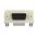2301844 9 Way Right Angle Board Mount PCB D-sub Connector Receptacle, 2.77mm Pitch, with Boardlock