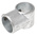 RS PRO Round Tube T-Connector, strut profile Type 3,