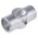 RS PRO Round Tube 2-Way Connector, strut profile Type 2,