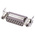 TE Connectivity Amplimite HD-20 15 Way Through Hole D-sub Connector Socket, 2.74mm Pitch