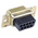 TE Connectivity Amplimite HDP-20 9 Way Cable Mount D-sub Connector Plug