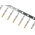 Provertha, TMC Series, Female Crimp D-sub Connector Contact Signal, 26 → 20 AWG
