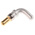 FCT from Molex, 173112 Series, Male Solder D-Sub Connector Power Contact, Gold over Nickel Coaxial