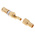 RS PRO Female Solder D-Sub Connector Coaxial Contact, Gold over Nickel Coaxial