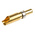 RS PRO Male Solder D-Sub Connector Power Contact, Gold over Nickel Power, 12 → 8 AWG