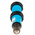 Sick Retroreflective Photoelectric Sensor, Barrel Sensor, 50 mm → 3.7 m Detection Range