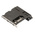 3M 8 Way Right Angle Micro SD Memory Card Connector With Solder Termination