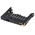Yamaichi 9 Way Right Angle SD Card Memory Card Connector With Solder Termination