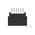TE Connectivity L Series Female Edge Connector, Through Hole Mount, 12-Contacts, 2.54mm Pitch, 2-Row, Solder Termination