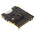 Hirose 8 Way Right Angle Micro SD Memory Card Connector With Solder Termination