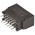 TE Connectivity Female Edge Connector, Through Hole Mount, 12-Contacts, 2.54mm Pitch, 2-Row, Solder Termination
