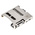 Molex, 47388 8 Way Right Angle Micro SD Memory Card Connector With Solder Termination
