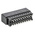 TE Connectivity Standard Edge II Series Edge Connector, 20-Contacts, 2.54mm Pitch, Solder Termination
