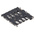 Molex 6 Way Right Angle Micro Memory Card Connector With Solder Termination