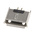Wurth Elektronik Straight, Through Hole, Socket Type Micro AB 2.0 USB Connector