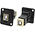 RS PRO Straight, Panel Mount, Socket to Socket Type B to B 2.0 IP40 Feedthrough USB Connector