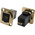 RS PRO Straight, Panel Mount, Female to Male Type C IP40 Feedthrough USB Connector