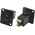 RS PRO Straight, Panel Mount, Female to Male Type C IP40 Feedthrough USB Connector