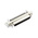 3M, 102 Female 50 Pin Right Angle Through Hole SCSI Connector 2.54mm Pitch, Solder