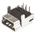 Molex Right Angle, Through Hole, Socket Type B 2.0 USB Connector