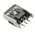 Molex Straight, Through Hole, Socket Type B 2.0 USB Connector