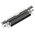 3M, 102 Female 50 Pin Straight Through Hole SCSI Connector 2.54mm Pitch, Solder