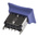 TE Connectivity Straight, Through Hole, Socket Type A 2.0 USB Connector