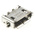 TE Connectivity Right Angle, SMT, Socket Type Micro AB 2.0 USB Connector
