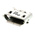 Molex Right Angle, SMT, Socket Type Micro B 2.0 USB Connector