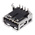 TE Connectivity Straight, Through Hole, Socket Type A USB Connector