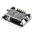 Amphenol ICC Right Angle, SMT, Socket Type B 2.0 USB Connector