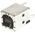 TE Connectivity Straight, Through Hole, Socket Type B USB Connector
