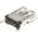 TE Connectivity Straight, Through Hole, Socket Type A USB Connector