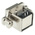 Amphenol ICC Right Angle, Through Hole, Socket Type B USB Connector