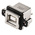 Amphenol ICC Straight, Through Hole, Socket Type B USB Connector