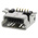 Hirose Right Angle, SMT, Socket Type B 2.0 USB Connector