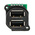 RS PRO Straight, Panel Mount, Socket Type A 2.0 USB Connector