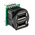 RS PRO Straight, Panel Mount, Socket Type A 2.0 USB Connector