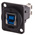RS PRO Straight, Panel Mount, Socket Type B to A 3.0 USB Connector