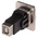 RS PRO Straight, Panel Mount, Socket Type A to B 2.0 USB Connector