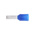 RS PRO Insulated Crimp Bootlace Ferrule, 8mm Pin Length, 2.6mm Pin Diameter, 2.5mm² Wire Size, Blue
