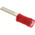 TE Connectivity, PIDG Insulated Crimp Blade Terminal 12.4mm Blade Length, 0.2mm² to 1.6mm², 22AWG to 16AWG, Red