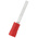 RS PRO Insulated Crimp Blade Terminal 18mm Blade Length, 0.5mm² to 1.5mm², 22AWG to 16AWG, Red