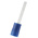 RS PRO Insulated Crimp Blade Terminal 18mm Blade Length, 1.5mm² to 2.5mm², 16AWG to 14AWG, Blue