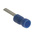 RS PRO Insulated Crimp Blade Terminal 13mm Blade Length, 1.5mm² to 2.5mm², 16AWG to 14AWG, Blue