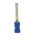 RS PRO Insulated Crimp Blade Terminal 18mm Blade Length, 1.5mm² to 2.5mm², 16AWG to 14AWG, Blue