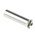 RS PRO Crimp Bootlace Ferrule, 10mm Pin Length, 2.6mm Pin Diameter, 2.5mm² Wire Size